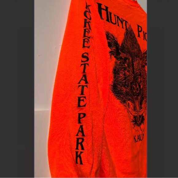 Orange longsleeve shirt - Picture 3 of 3